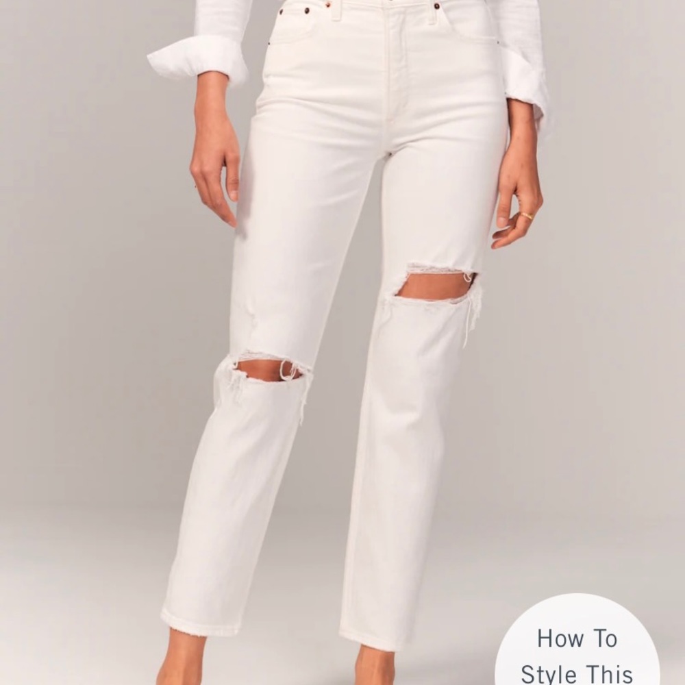 Abercrombie Curve Love Mom Jeans